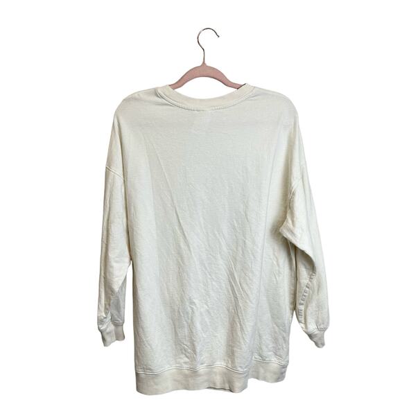 H & M Long Sleeve T-shirt Disney Mickey Mouse Women’s L White‎ Snug-Fitting - Picture 2 of 7